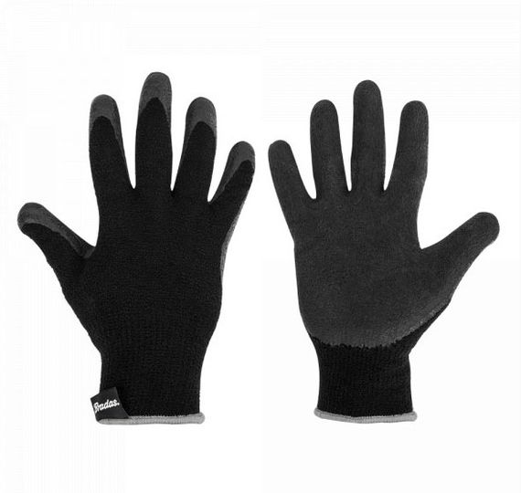 Рукавички захисні Bradas TERMO GRIP BLACK латекс размер 10 RWTGB10