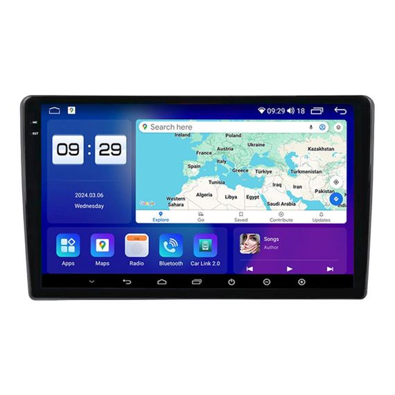 Штатна магнітола серії Mekede M200S 2K під Hyundai H1 TQ 2007-2015 9 дюймів