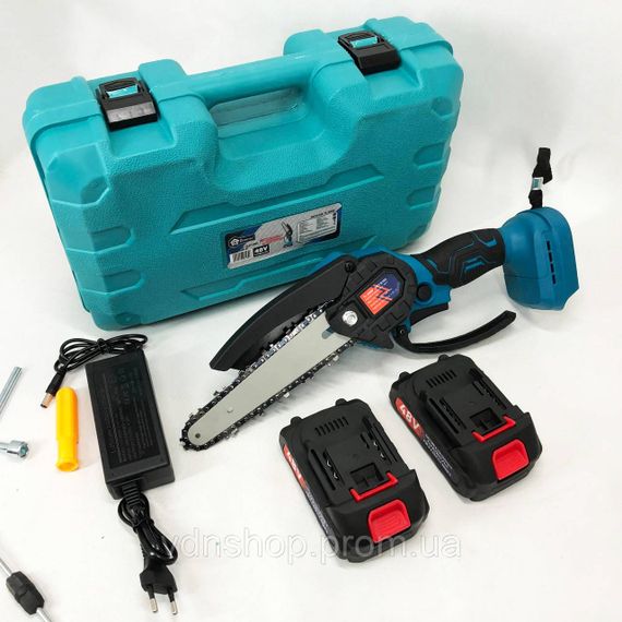 Зручна акумуляторна пила для ремонту 6"(15 см) Domotec 24V, Пила садова універсальна KV-42 | Зображення 3