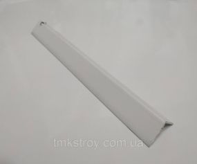 Уголок алюминиевый 15×15 крашеный длина 2.7м белый