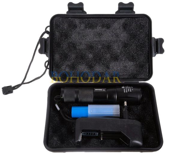 Ліхтарик фонарик  тактичний 2/1 TRIZAND L18367 +ДЕТЕКТОР ВАЛЮТ УЛЬТРАФІОЛЕТ UF УФ Польща! | Зображення 7