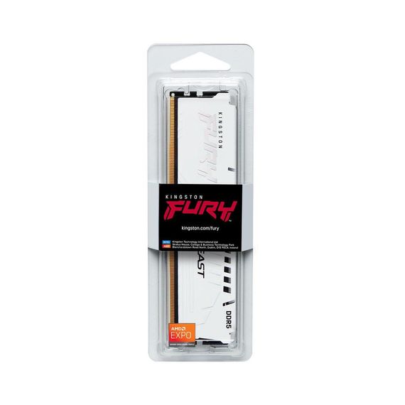 Модуль памяти для компьютера DDR5 32GB 5200 MHz Beast EXPO White Kingston Fury (ex.HyperX) (KF552C36BWE-32) | Зображення 3