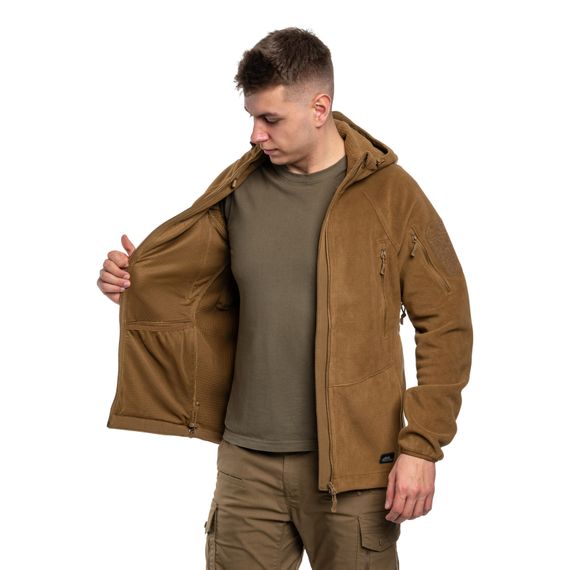 Кофта Флісова Helikon Patriot Mk2 Hybrid, Койот, L | Зображення 3