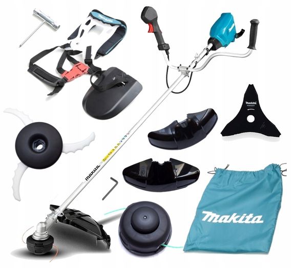 Мотокоса акумуляторна Makita DUR369AZ (430 мм, 4600-7000 хв-1, 2.4 мм, 1000 Вт, BL, LXT, без акумуляторів та зарядного пристрою) | Зображення 7