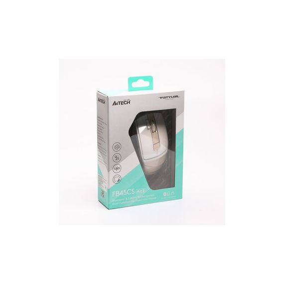 Мишка A4Tech FB45CS Air2 Bluetooth/Wireless Cream Beige (4711421999441) | Зображення 8