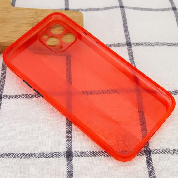 Чохол TPU Glossy Line Full Camera для Apple iPhone 11 Pro (5.8") Червоний | Зображення 2