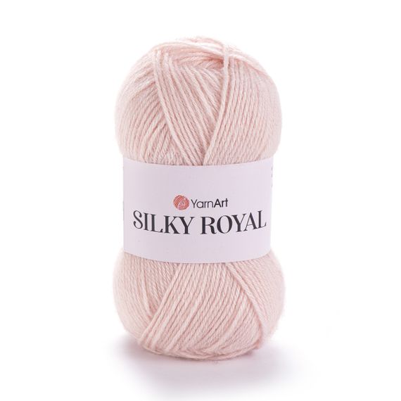 Пряжа YarnArt Silky Royal № 441 (Ярнарт Сілкі Роял) – 65% меринос, 35% шовк, 50 г / 140 м