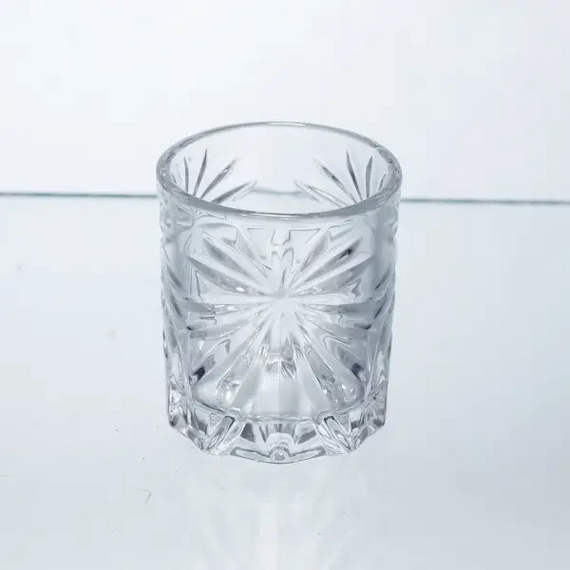 Набор рюмок для настоек Rocks Glass 6 штук по 75 мл с рельефным узором HP-17-8 | Зображення 2