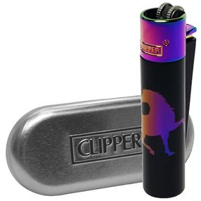 Газова Запальничка Clipper У Подарунковій Коробці “Unicorn Violet”