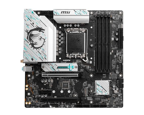Материнcька плата MSI B760M GAMING PLUS WIFI s1700 B760 4xDDR5 HDMI DP WiFi BT mATX 911-7D99-051