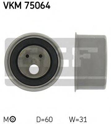 Ролик натягувача ременя (Вир-во SKF) SKF VKM75064 на MITSUBISHI DELICA фургон (P0_W, P1_W, P0_V, P1_V, P_2V, P2_W)