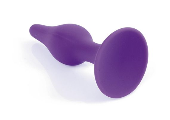 Анальна пробка - Silicone Purple Plug L | Зображення 1