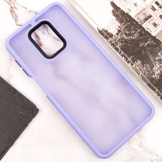 Чохол TPU+PC Lyon Frosted для Xiaomi Redmi Note 9s / Note 9 Pro / Note 9 Pro Max Purple | Зображення 3