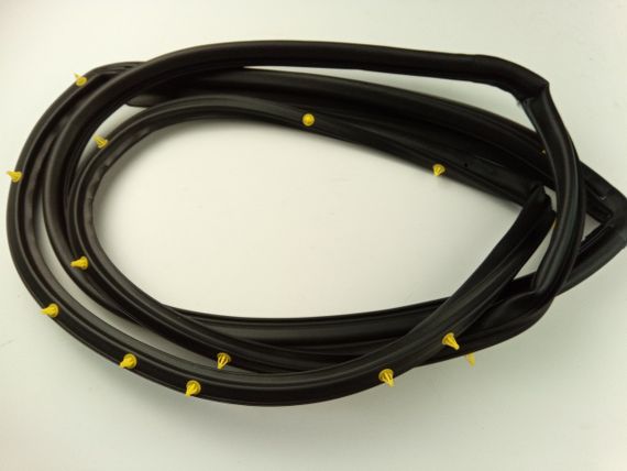 Ущільнювач дверей Lanos, 'GM'' (96460194) суцільний/задній/правий