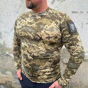 Лонгслив тактический джерси стрейч пиксель ЗСУ
