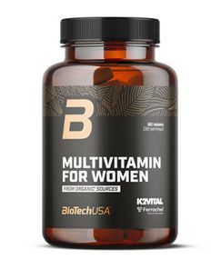 Мультивитамины для женщин Biotech Multivitamin for Women from organic sources 60 tabs