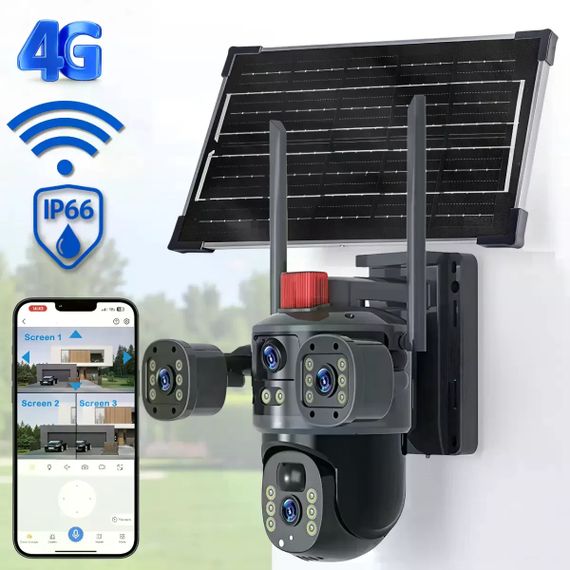 Камера видеонаблюдения 4G на солнечной батарее Active Pixel G13 Pro | Зображення 3