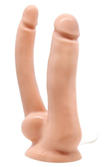 Вібратор вагінально-анальний BAILE - BRAVE HERWITH TWO CUNS, BW-008019Z sexstyle | Зображення 4