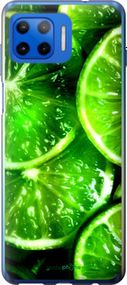 Чохол на Motorola Moto G Plus Зелені часточки лимона "852u-2202-2448"