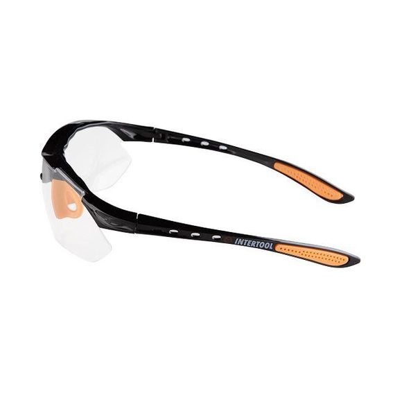 Окуляри захисні прозорі, полікарбонат, нейлон INTERTOOL SP-0092 | Зображення 3