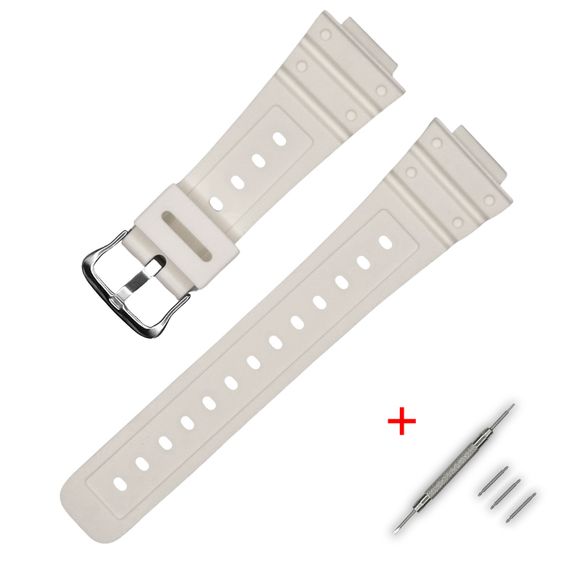 Ремінець для Casio G-Shock DW-5600 White SI