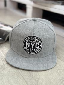 Кепка снепбек (Snapback) Нью-Йорк NYC Сірий 56-61р (9065)
