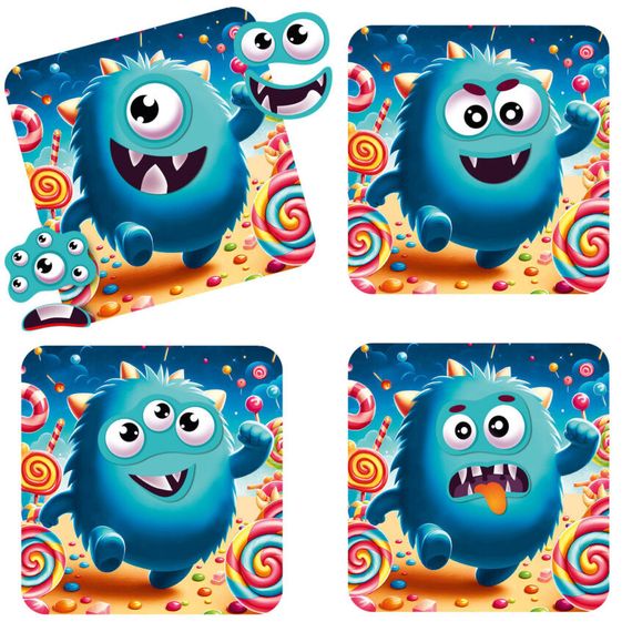 Гра розвиваюча "Емоції Монстріка" VT3220-02, 12 магнітів | Зображення 2