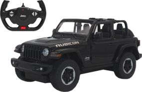 Машинка Rastar JEEP Wrangler Rubicon на радиоуправлении. 1:14. Черный