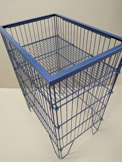 Сетчатая корзина-стойка 80/60/40 см для акционного товара, Тёмно-серый | Зображення 2