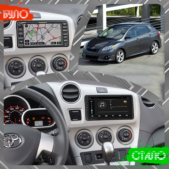 Штатная магнитола 9" Lesko для Toyota Matrix II (E140) 2008-2014 Top 4/32 4G WiFi GPS Тойота | Зображення 2
