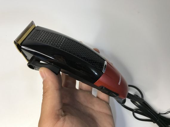 Профессиональная проводная машинка для стрижки волос Gemei GM 807 с титановыми лезвиями | Зображення 3