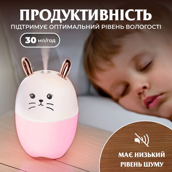 Увлажнитель воздуха MengChong H2O Humidifier Белый | Зображення 2