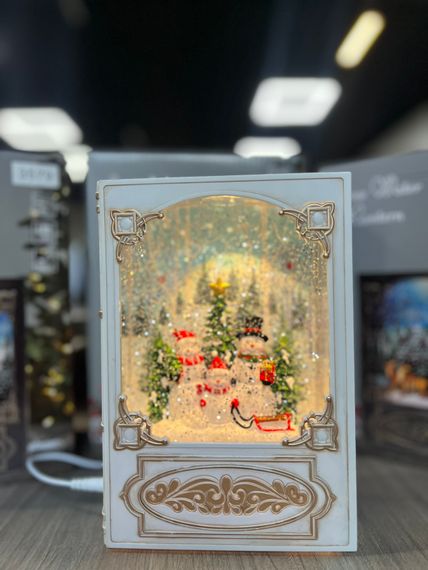 Новогодний музыкальный ночник-светильник XMAS WDL 24023B | Зображення 6