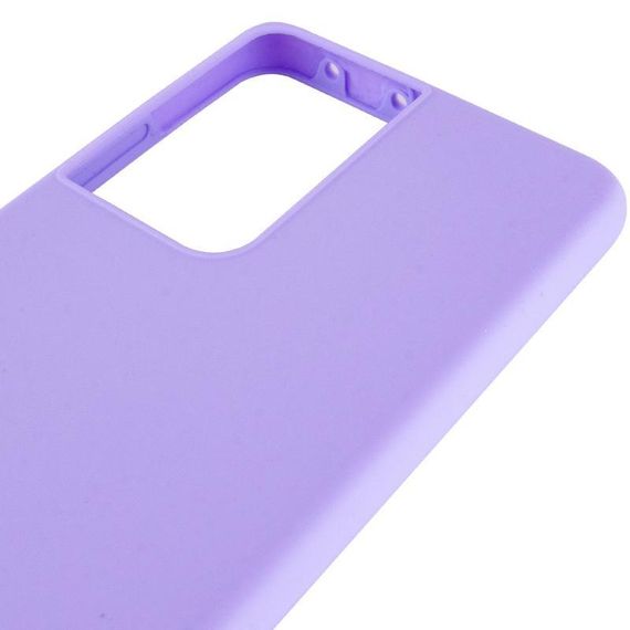 Чехол Silicone Cover Ummi Lakshmi (AA) для Samsung Galaxy S21 Ultra Сиреневый / Dasheen | Зображення 3