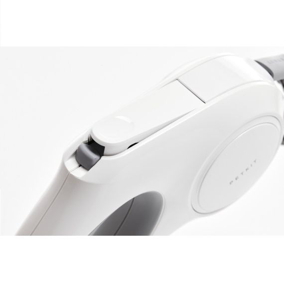 Поводок-рулетка для собак Petkit Go Free Dog Retractable Leash, лента 3 м, белый | Зображення 4