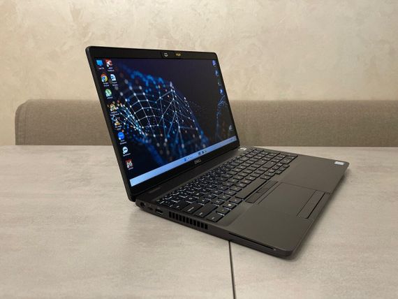 Ноутбук Dell Latitude 5501 / 15.6" (1920x1080) IPS / Intel Core i7-9850H (6 (12) ядер по 2.6 - 4.6 GHz) / 16 GB DDR4 / 512 GB SSD M.2 / Intel UHD Graphics 630 / WebCam / Fingerprint б/у + Подарок Проводная мышь / USB | Зображення 4