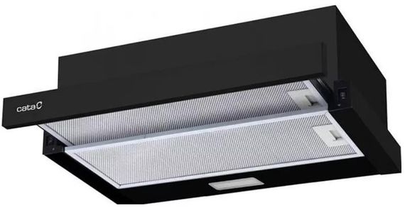 Витяжка Cata  телескопічна, 60см, 700м3год, TFB-5160 BK, чорний (02034408)