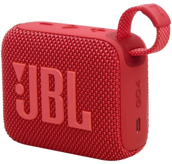 Портативна акустика JBL Go 4 Red (JBLGO4RED) | Зображення 2