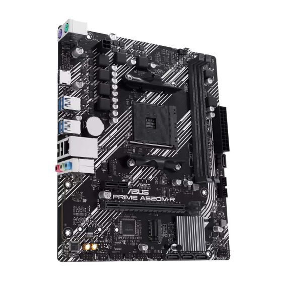 Материнcька плата ASUS  PRIME A520M-R sAM4 A520 2xDDR4 M.2 HDMI mATX (90MB1H60-M0EAY0) | Зображення 2