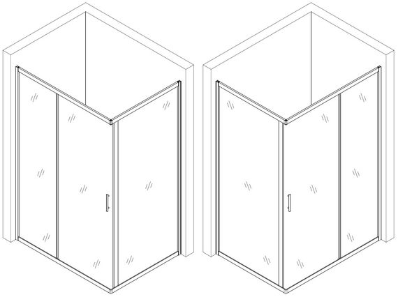 Душевая кабина BRAVO NISA 120NТ | Зображення 4