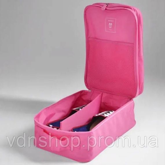 Органайзер для взуття дорожній сумка Monopoly Travel Series. Колір: рожевий PG-47 | Зображення 1