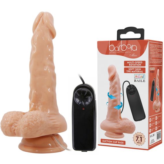 Вібратор - Barbara Max Vibrator 7,1" Flesh Sex Aura