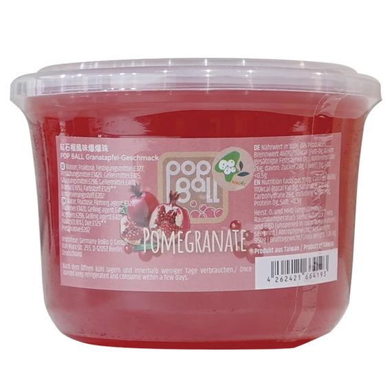 Bubble tea Перлини Гранат 950 г TM BoBoQ