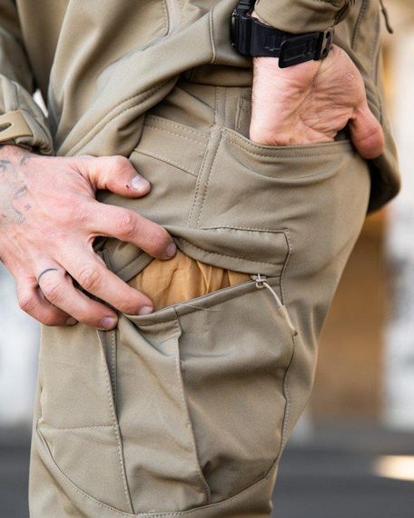 Міські тактичні штани MAXIMUS софтшел coyot ПП7990 | Зображення 5