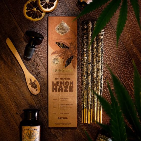 Преміальні грубі аромапалички Lemon Haze Оновлення і Енергія  6 шт. в уп. Sagrada Madre 7798348237310 | Зображення 3