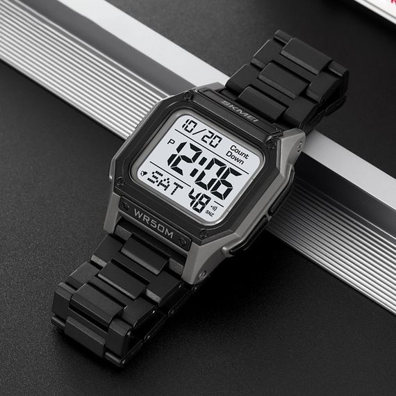 Skmei 2264BKGYWT Black-Grey-White | Зображення 4