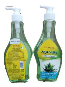 Мыло жидкое Алоэ Вера 250г, Алое вера Патанджали, Patanjali Aloe Vera Hand Wash, 250мл