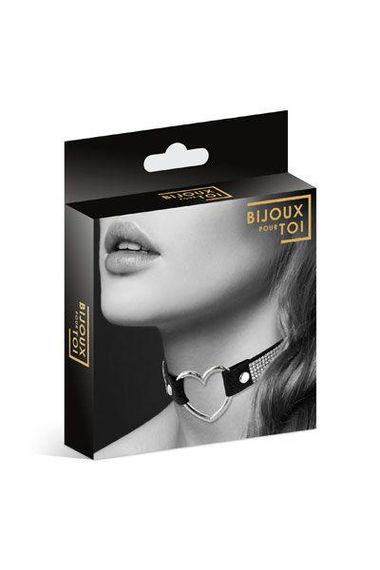 Чокер зі стразами Bijoux Pour Toi - HEART DIAMOND sexstyle | Зображення 4