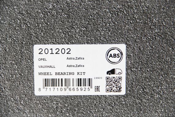 Підшипник маточини передній Opel Astra H 04-14/Zafira B 05-, ABS (201202) | Зображення 2