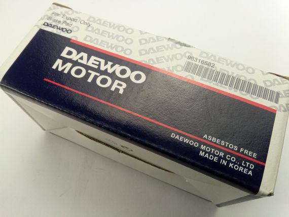 Колодки передні гальмівні Lanos 1.5, Daewoo Motor (Корея) (не плутати з GM!!!) (96316582) (96281945) | Зображення 2